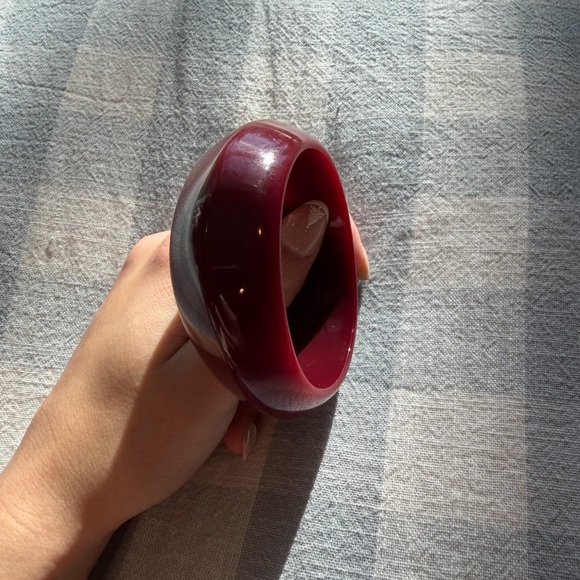 Deep cherry red bangle 🍒🎸⭐️ - Picture 5 of 5